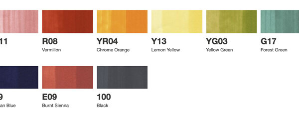 COPIC Marker classic, 12 stuks basisset