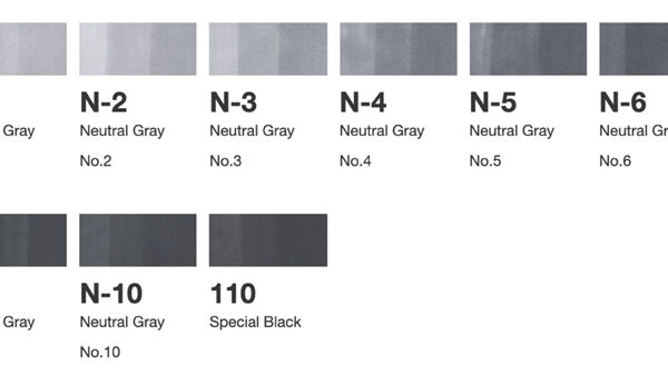COPIC Marker classic, 12 stuks grijsset 'NG', neutrale grijstinten