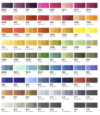 COPIC Marker classic, 72 stuks set 1