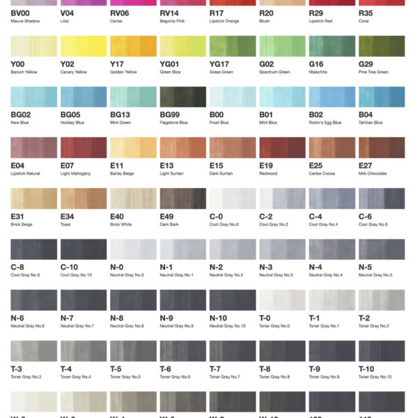 COPIC Marker classic, 72 stuks set 2