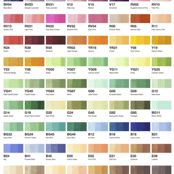 COPIC Marker classic, 72 stuks set 3