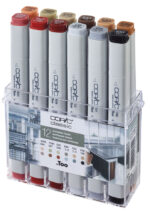 COPIC Marker classic, 12 stuks in set, architectuurkleuren
