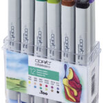 COPIC Marker classic, 12 stuks in set, zomerkleuren