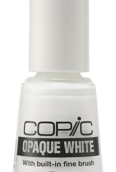 COPIC Opaque White, Flacon incl. penseel, inhoud: 6 ml