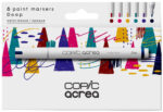 COPIC Marker acrea 'Deep', set van 6