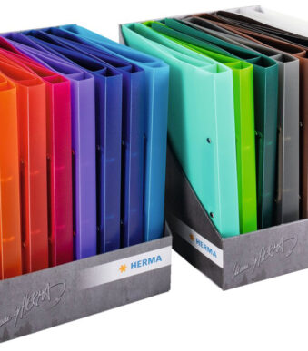 HERMA ringboek, DIN A4, 2-rings mechaniek, toonbankdisplay