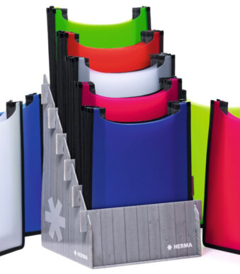 HERMA schriftenbox 'Flexi', van PP, A4, toonbankdisplay