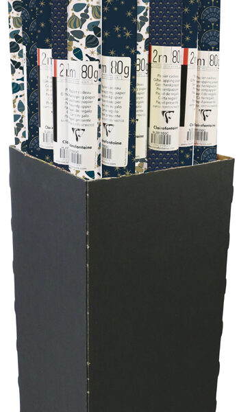 Clairefontaine kerstinpakpapier 'Sterrenhemel'