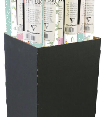 Clairefontaine kerstinpakpapier 'Sneeuw'