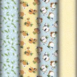 Clairefontaine geschenkpapier/inpakpapier 'Les Copains', 30 rollen in display