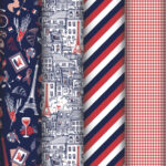 Clairefontaine geschenkpapier/inpakpapier 'Douce France', 30 rollen in display