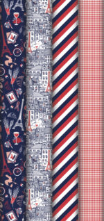Clairefontaine geschenkpapier/inpakpapier 'Douce France', 30 rollen in display