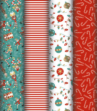 Clairefontaine Kerstcadeaupapier 'Kabouters'