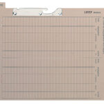 LEITZ pendelkaart voor ontbrekende map, met tab ´Fehlt´, grijs