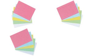 Herlitz - Gelijke kaarten - A7 - Blauw Geruit