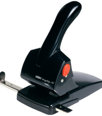 Rapid registratieperforator Fashion HDC65, zwart