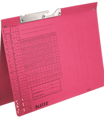 LEITZ hanghechtmap, A4, rood, 250 g/m2
