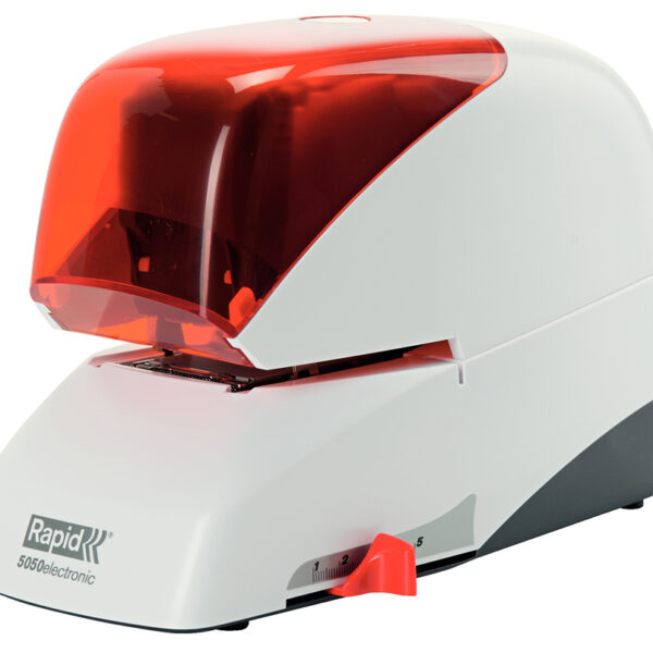 Rapid electrische nietmachine Supreme 5050e, zilver/oranje