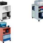 DURABLE Kantoorwagen Open, 6 Planken, Wit