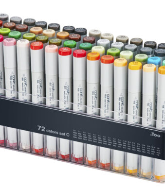 COPIC Marker sketch, 72 stuks set C