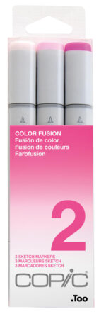 COPIC markers Sketch, 3 stuks in set 'Color Fusion 2´