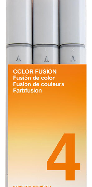 COPIC markers Sketch, 3 stuks in set 'Color Fusion 4´