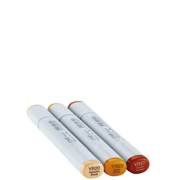 COPIC markers Sketch, 3 stuks in set 'Color Fusion 4´