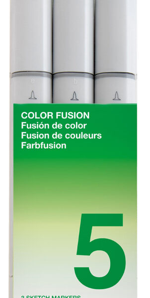 COPIC markers Sketch, 3 stuks in set 'Color Fusion 5´