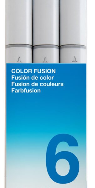 COPIC markers Sketch, 3 stuks in set 'Color Fusion 6´
