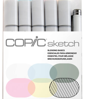 COPIC markers Sketch, 6 stuks in set 'Blending Basic´