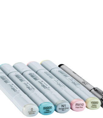 COPIC markers Sketch, 6 stuks in set 'Blending Basic´