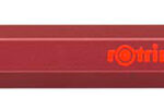rotring drukbalpen 600, metallic-rood, M, zwart