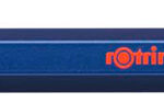 rotring drukbalpen 600, metallic-blauw, M, zwart