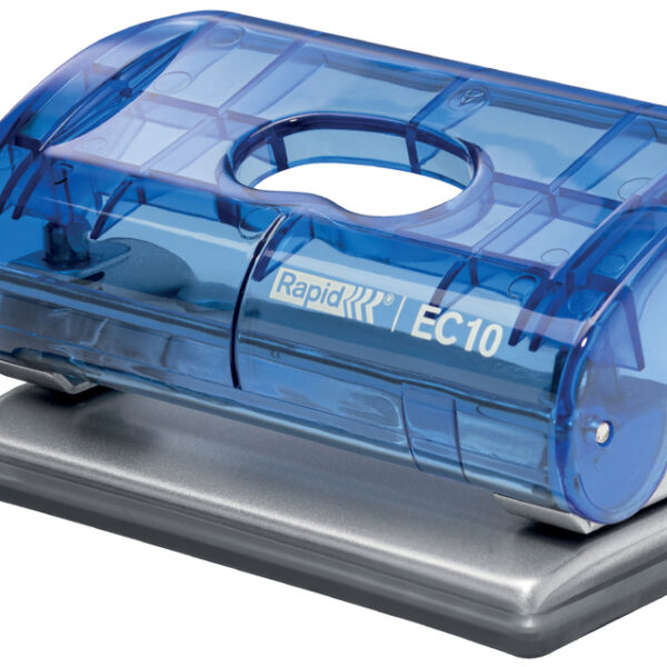 Rapid X Ray perforator EC 10, bovenstuk: transparant-blauw