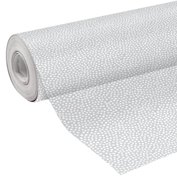 Clairefontaine geschenkfolie/inpakfolie 'witte stippen', Secare-rol