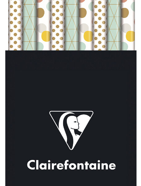 Clairefontaine geschenkpapier 'Basic', in display