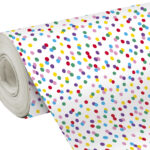 Clairefontaine geschenkpapier/cadeaupapier 'Stippen', Secare-rol