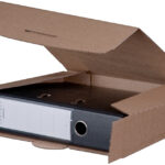 SMARTBOXPRO ordner-verzenddoos, bruin, (B)50 - 80 mm