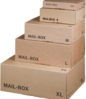 smartboxpro pakket-verzenddoos MAIL BOX, grootte: XL, bruin