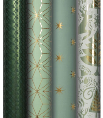 Clairefontaine kerstinpakpapier motief bos