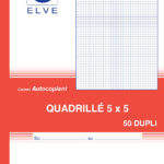 ELVE notitieblock, 297 x 210 mm, geruit (5/5), 2-voud