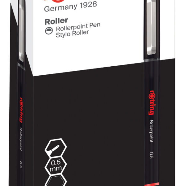 rotring Rollerpoint, lijndikte: 0,5 mm, zwart