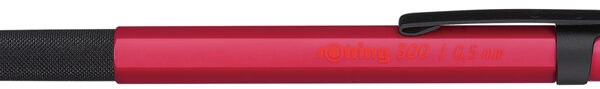 rotring vulpotlood 500, 0,5 mm, rood