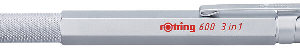 Zilveren 3-in-1 multistift