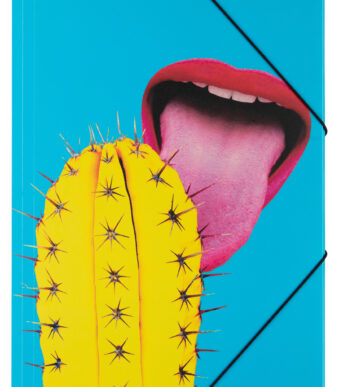 PAGNA hoekspanmap 'Mouth Zine Cultuur', A4, PP