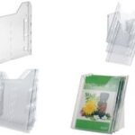 Duurzame presentatiehouder combidoos A4 formaat L, transparant