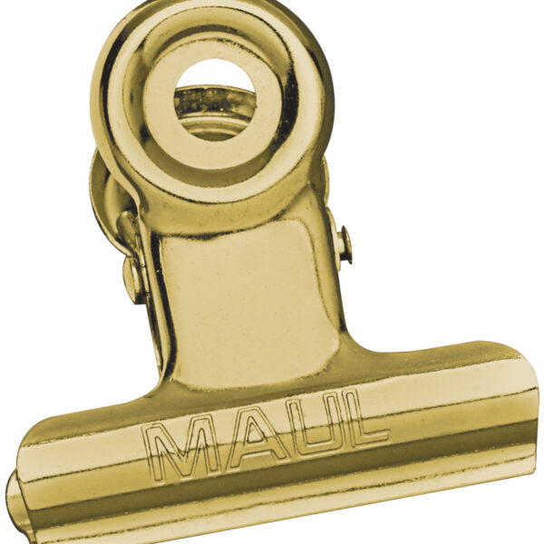 MAUL brievenklem MAULstandard, breedte 30 mm, goud