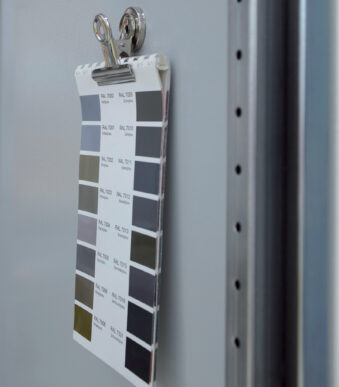 MAUL papierklem/brievenklem met sterke magneet, (B)50 mm, nikkel, 2 st.