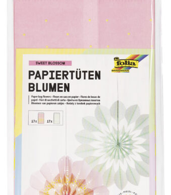 Papieren bloemzakjes zoete bloesem