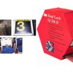 3M - Dual Lock - Flexibele druksluiting - Kleur: Zwart